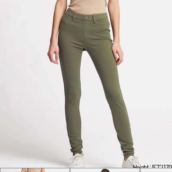 Olive legging pants - Picture 1 of 4